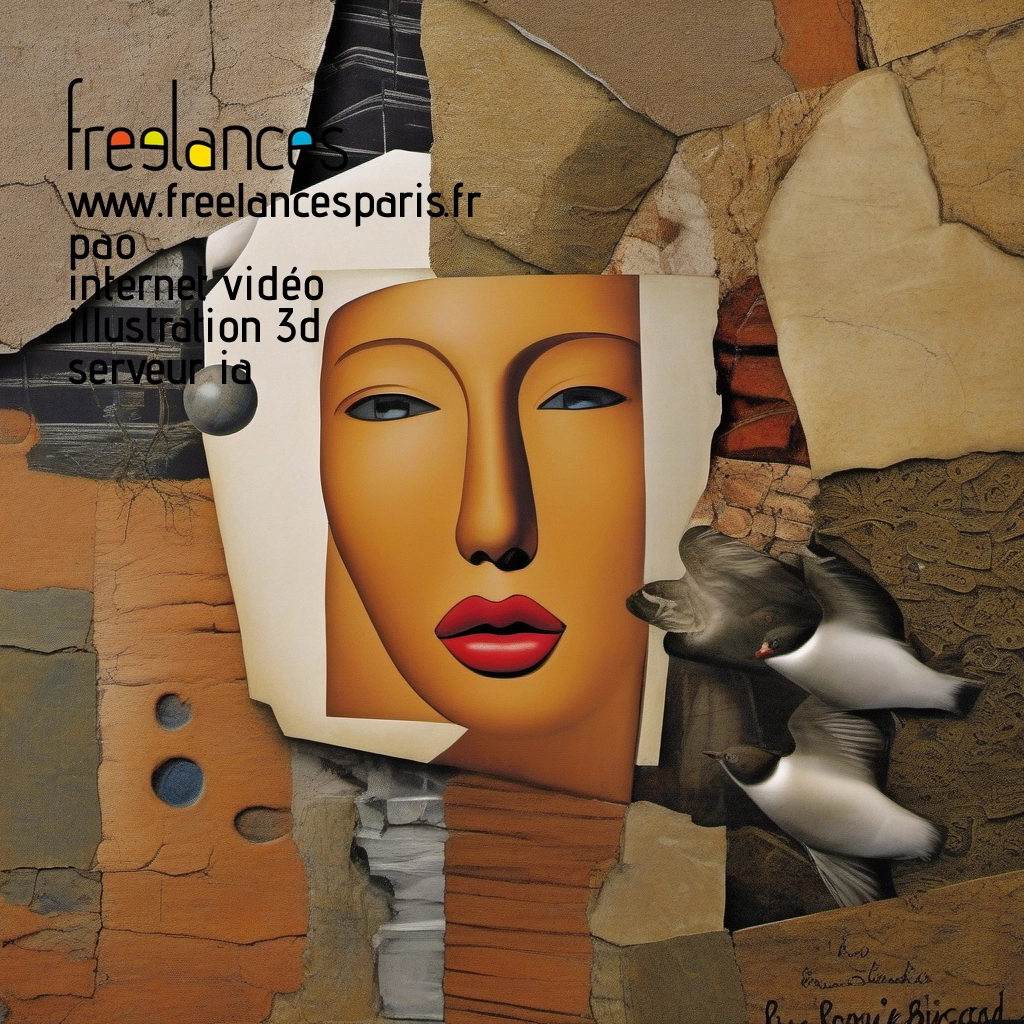 Pao mise en page internet vidéo illustration 3d serveur IA générative AI freelance paris studio de création magazines 49xnxlk0